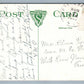 MASSENA NY WEST ORVIS STREET ANTIQUE POSTCARD