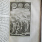 1741 ILLUSTRATED JESUS WONDERS HISTORY by A. CALMET ANTIQUE in DUTCH w/ MAP