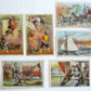 SET OF 6 ANTIQUE VICTORIAN TRADE CARDS