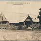 ANDOVER NH UNITARIAN CHURCH ANTIQUE REAL PHOTO POSTCARD RPPC