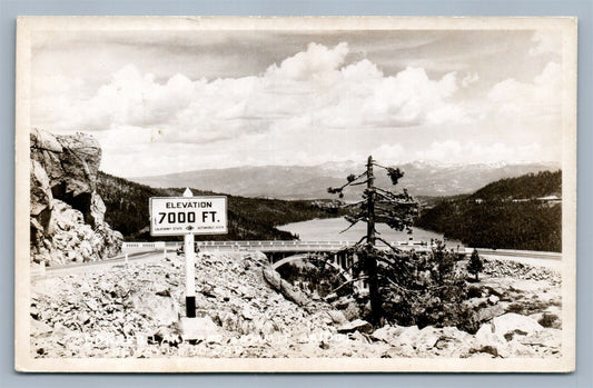 BONNER LAKE CA ANTIQUE REAL PHOTO POSTCARD RPPC