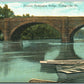 COLLEGEVILLE PA HISTORIC PERKIOMEN BRIDGE ANTIQUE POSTCARD