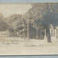FRENCHTOWN NJ BRIDGE STREET ANTIQUE REAL PHOTO POSTCARD RPPC