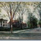 NEW BRITAIN CT WASHINGTON STREET ANTIQUE POSTCARD w/ CORK CANCEL