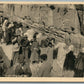 PALESTINE ISRAEL JERUSALEM JEWS WAILING WALL ANTIQUE POSTCARD Judaica