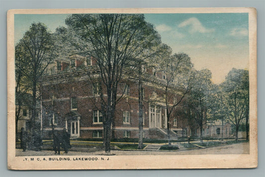 LAKEWOOOD NJ YMCA ANTIQUE POSTCARD