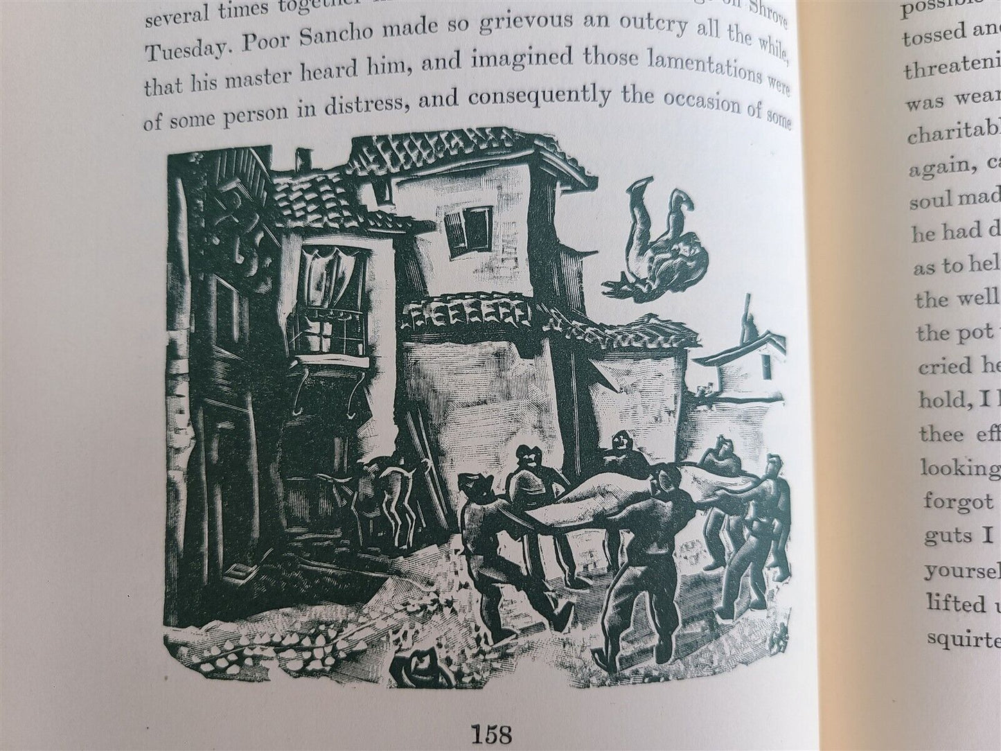 1941 FIRST PART of LIFE of DON QUIXOTE DE LA MANCHA illustrated VINTAGE