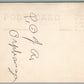 MIFFLINVILE PA P.O. of ORPHANAGE ANTIQUE REAL PHOTO POSTCARD RPPC