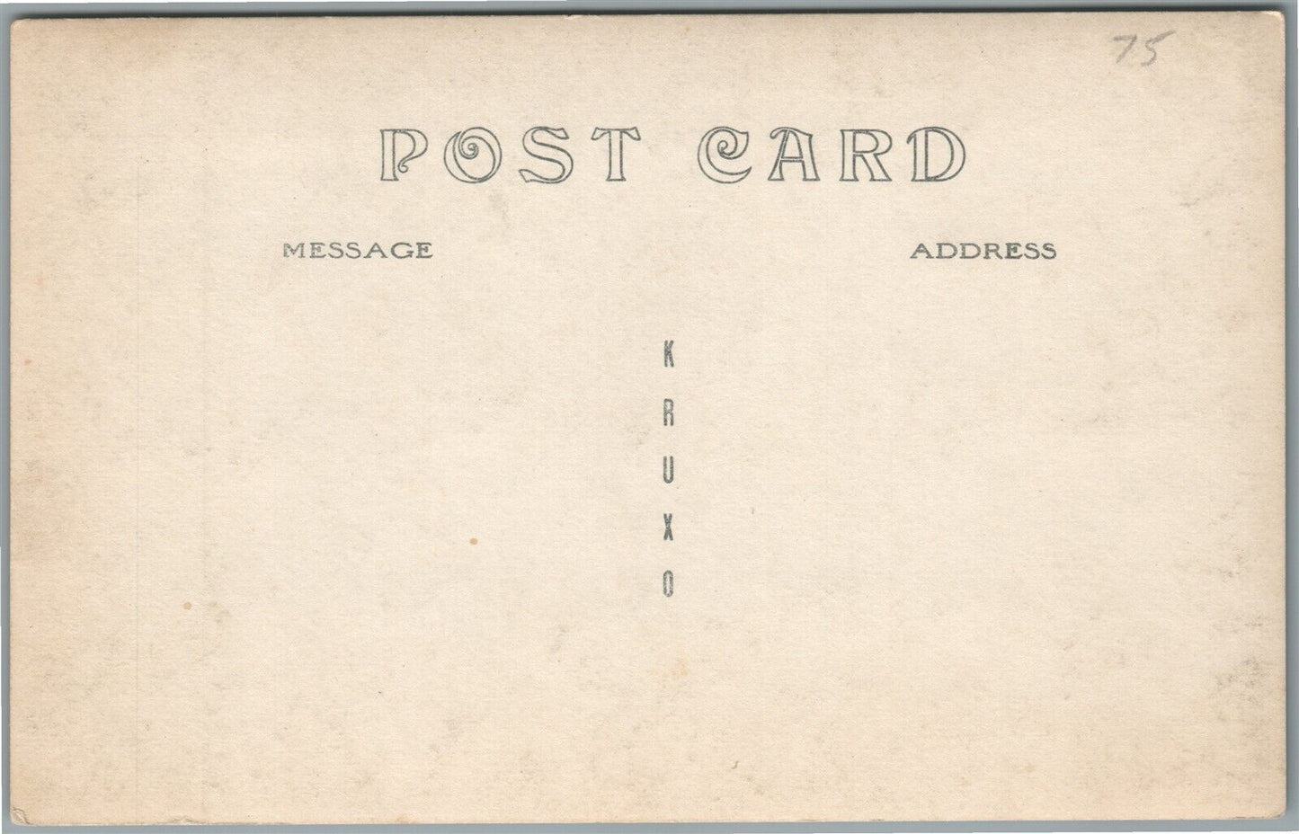 WEST RUPERT VT MT. ANTONE ANTIQUE REAL PHOTO POSTCARD RPPC