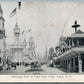 BROOKLYN NY LUNA PARK BIRD'S EYE VIEW 1907 UNDIVIDED ANTIQUE POSTCARD