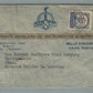 BRAZIL TO SPRINGFIELD MA USA VINTAGE COVER w/ STAMPS