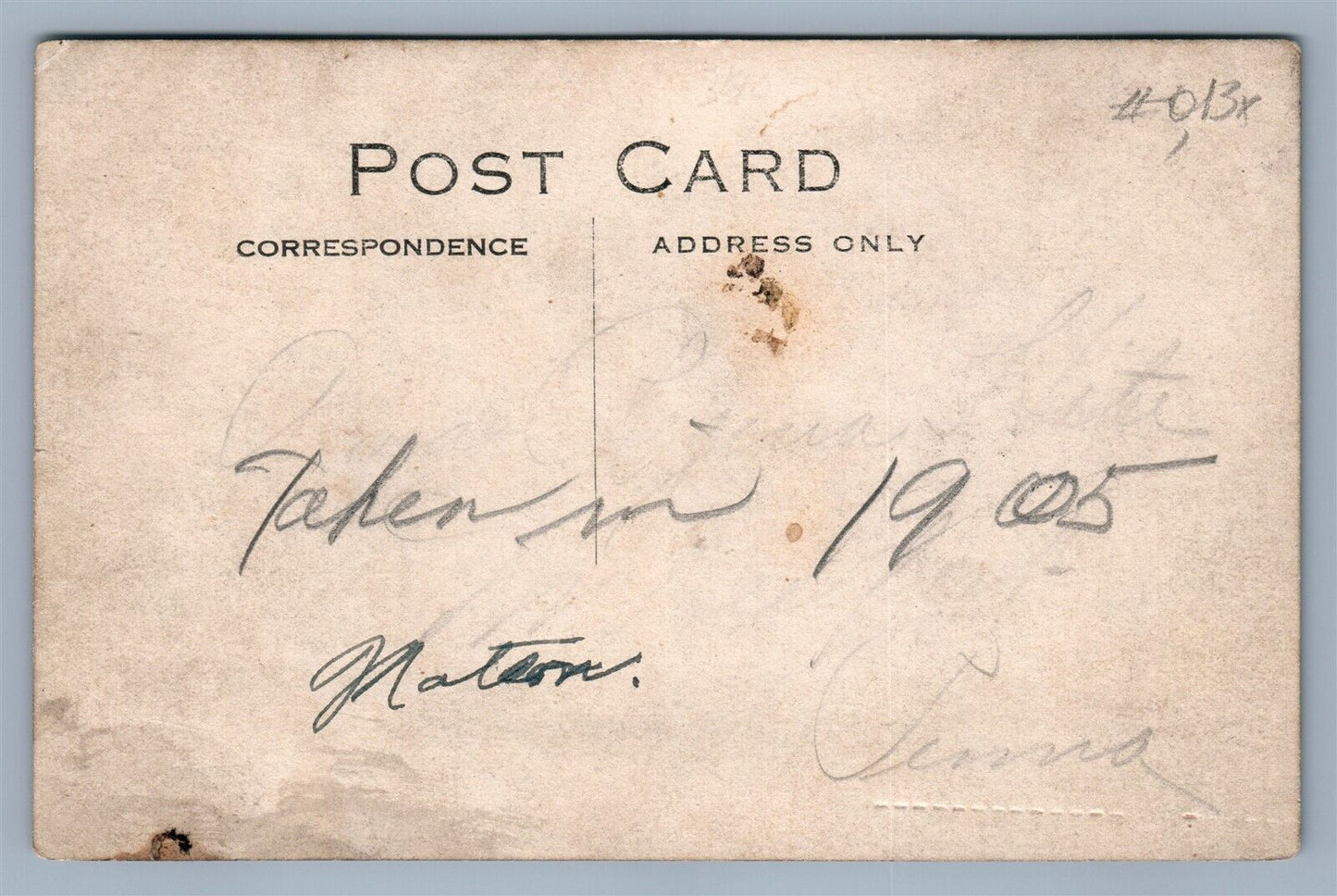 PITCAIRN PA GERMAN CLUB ANTIQUE REAL PHOTO POSTCARD RPPC