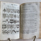 1730 ART of HERALDRY antique in ENGLISH illustrated