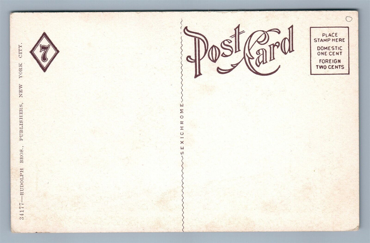 MT. VERNON NY OAKWOOD HEIGHTS ANTIQUE POSTCARD