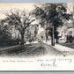 STAMFORD CT SOUTH STREET ANTIQUE POSTCARD