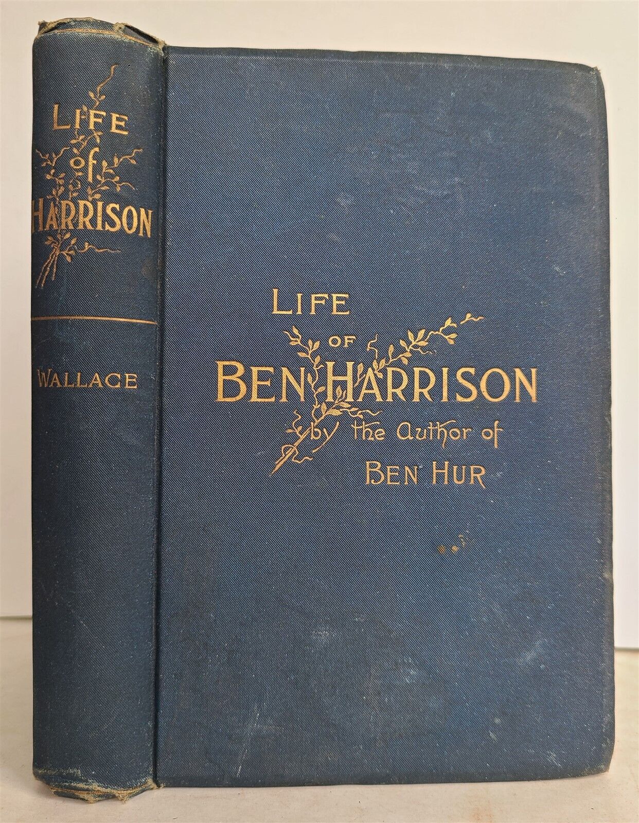 1888 LIFE of GEN. BEN HARRISON by LEW WALLACE antique AMERICANA