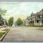 PERTH AMBOY NJ MARKET STREET 1911 ANTIQUE POSTCARD