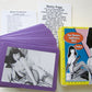 BETTY PAGE 1992 VINTAGE TRADING CARDS set w/ BOX PUZZLE BACK