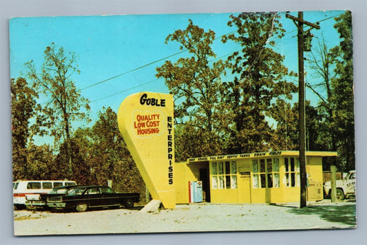 HARDY AR GOBLE ENTERPRISES VACATION HOMES VINTAGE POSTCARD