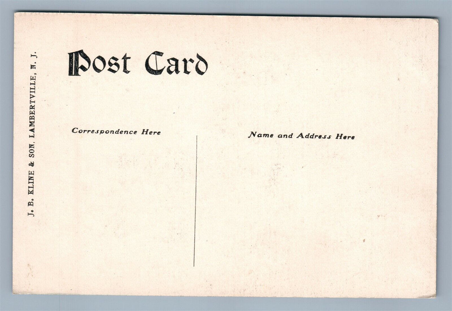 MOUNT AIRY PRESBYTERIAN CHURCH ANTIQUE POSTCARD