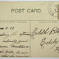 ANTIQUE 1906 POSTCARD CHALYBEATE SPRINGS BRUSHTON N.Y.