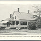 ELIOT ME ROGERS HALL ANTIQUE REAL PHOTO POSTCARD RPPC