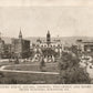 SCRANTON PA COURT HOUSE SQUARE POST OFFICE 1905 UNDIVIDED ANTIQUE POSTCARD