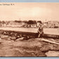 CARTHAGE NY LOW WATER ANTIQUE POSTCARD