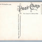 GILBERTVILLE MA DUCK HUNTING EXAGGERATED ANTIQUE POSTCARD