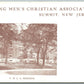 SUMMIT NJ YMCA BUILDING YOUNG MEN'S CHRISTIAN ASSOCIATION 1912 ANTIQUE POSTCARD