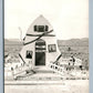 SANTA CLAUS AZ CINDERELLA'S DOLL HOUSE VINTAGE REAL PHOTO POSTCARD RPPC