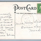 STANTON MI HIGH SCHOOL 1912 ANTIQUE POSTCARD