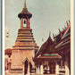 THAILAND BELL TOWER OF WAT PHRA KEO ANTIQUE POSTCARD