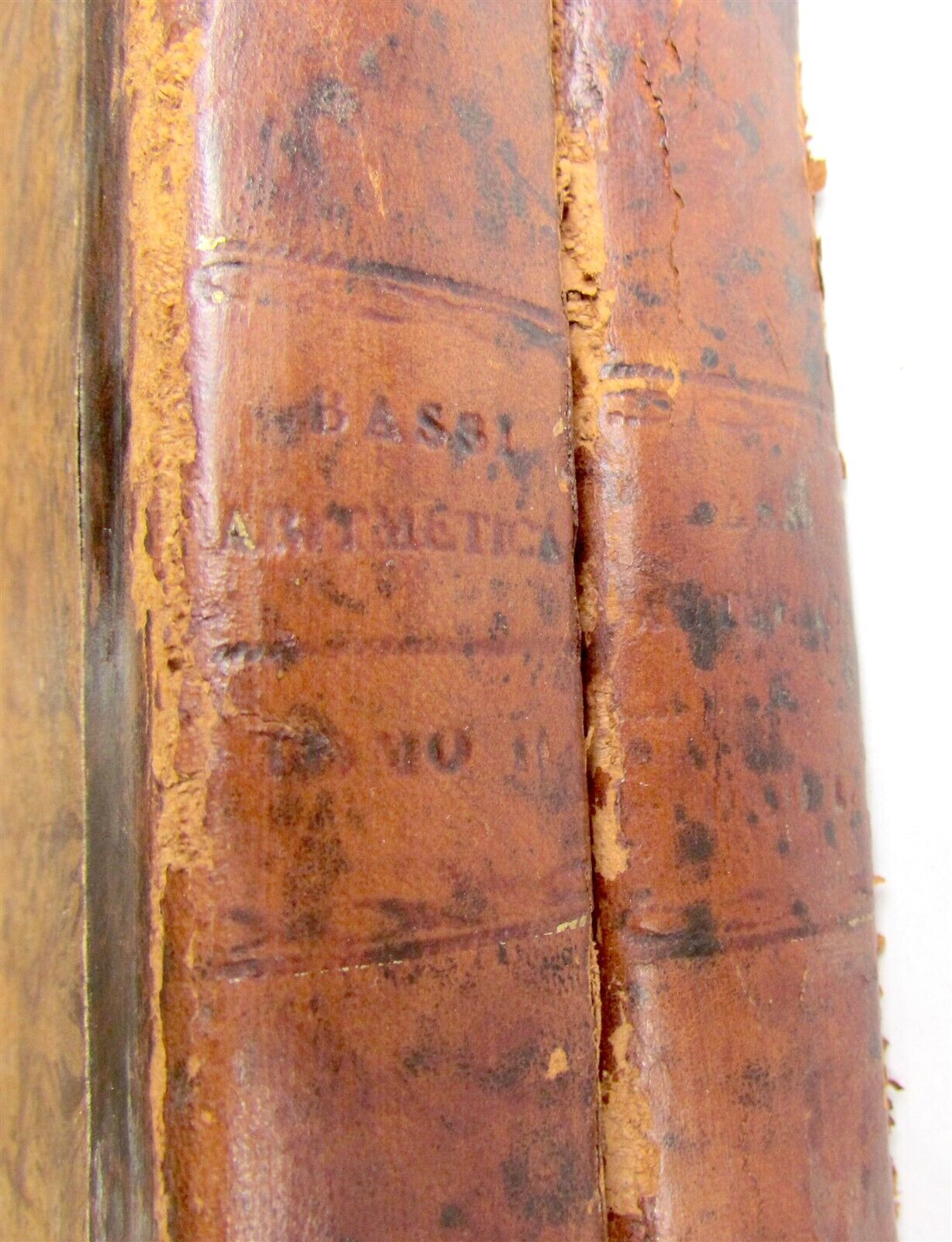 1765 Practical Arithmetic by Giulio Bassi 2 vols ARITMETICA PRACTICA MATHEMATICS