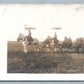 GERMAN WWI CAVALRY CARRIAGE ANTIQUE REAL PHOTO POSTCARD RPPC