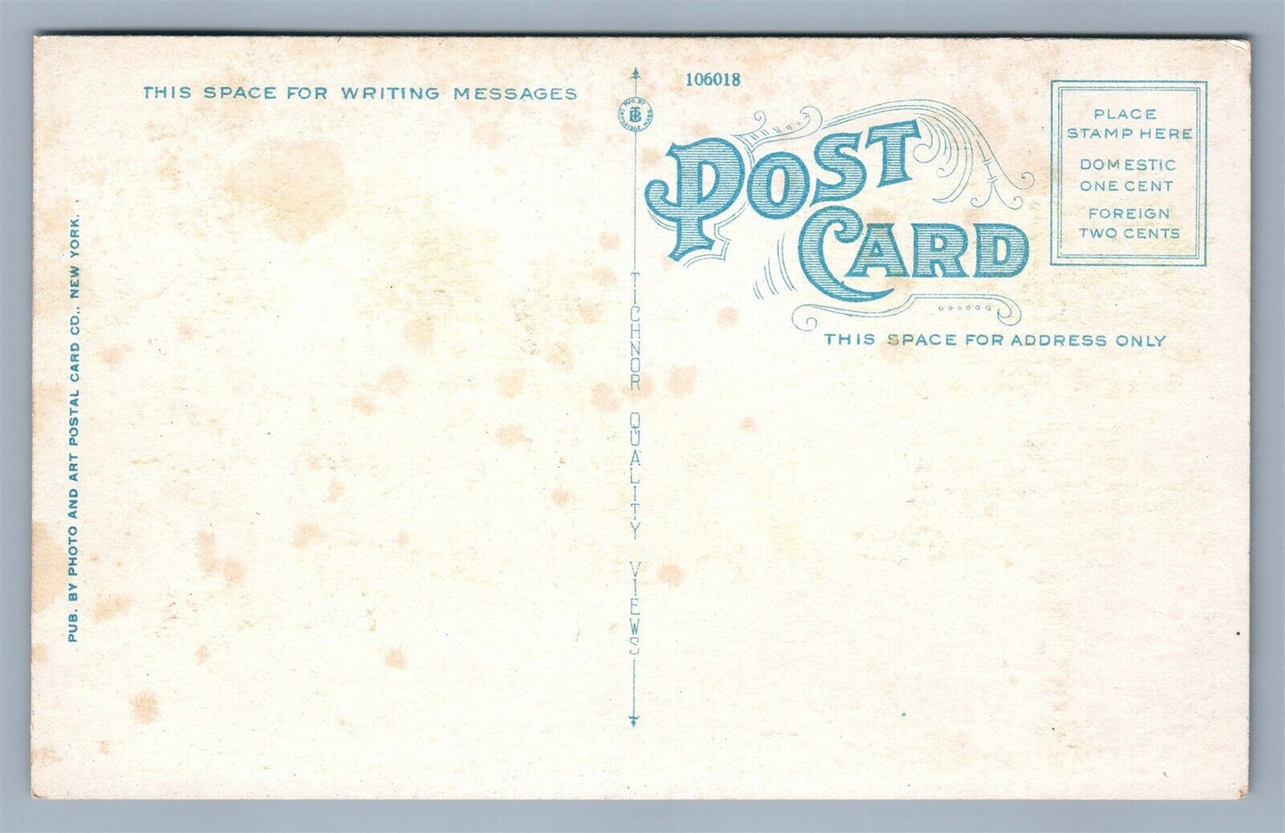 PATERSON NJ BROADWAY ANTIQUE POSTCARD