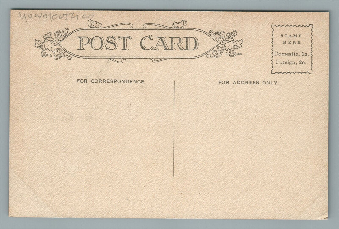 ASBURY PARK NJ SUNSET LAKE ANTIQUE POSTCARD