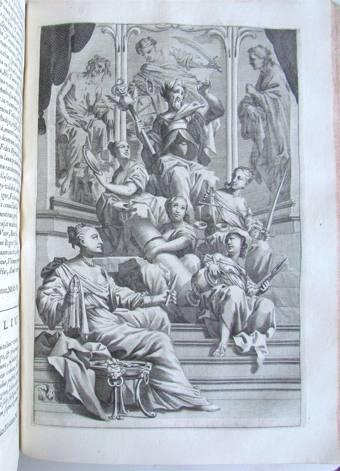 1671 HISTORY of FIRST 10 ROMAN-GERMAN EMPERORS ILLUSTRATED antique VELLUM FOLIO