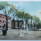 VINTAGE 1909 POSTCARD WASHINGTON STREET WATERTOWN NY NEW YORK