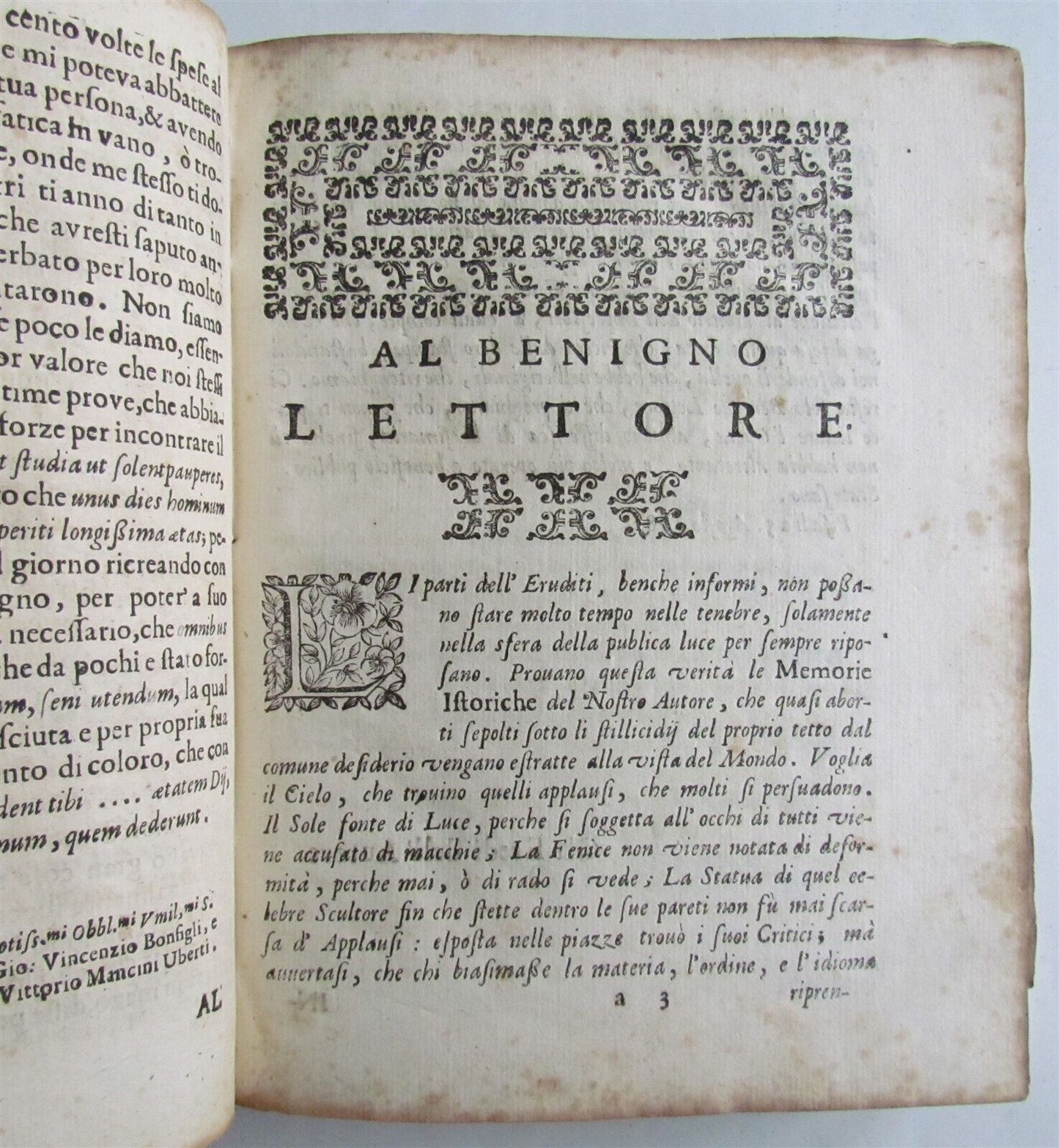 1682 HISTORY of PISA antique MEMORIE ISTORICHE DELLA CITTA DI PISA 17th CENTURY