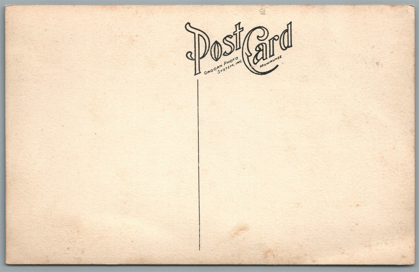 POCONO MANOR PA GLIMPSE OF LAKE MINAUSIN ANTIQUE REAL PHOTO POSTCARD RPPC