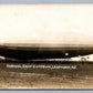 LAKEHURST NJ GRAF ZEPPELIN ANTIQUE REAL PHOTO POSTCARD RPPC dirigible