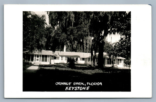 KEYSTONE FL ORANGE PARK VINTAGE REAL PHOTO POSTCARD RPPC