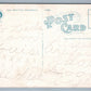 FALL RIVER MA WOMEN'S UNION CONGREGATIONAL CHURCH ROCK STREET ANTIQUE POSTCARD
