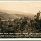 BEDFORD PA LOOKOUT POINT GRAND VIEW 1920s ANTIQUE REAL PHOTO POSTCARD RPPC