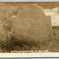 LITTLE COMPTON RI EDWARD RICHMOND TOMBSTONE ANTIQUE REAL PHOTO POSTCARD RPPC