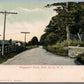 FORT JERVIS NY HUGUENOT ROAD UNDIVIDED ANTIQUE POSTCARD