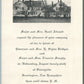 BARRINGTON NH MAJOR TEA INVITATION ANTIQUE POSTCARD