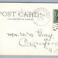 CLINTION NJ IDLE HOUR UP THE RIVER ANTIQUE POSTCARD