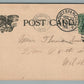 WASHINGTON PARK ON DELAWARE NJ 1906 ANTIQUE POSTCARD